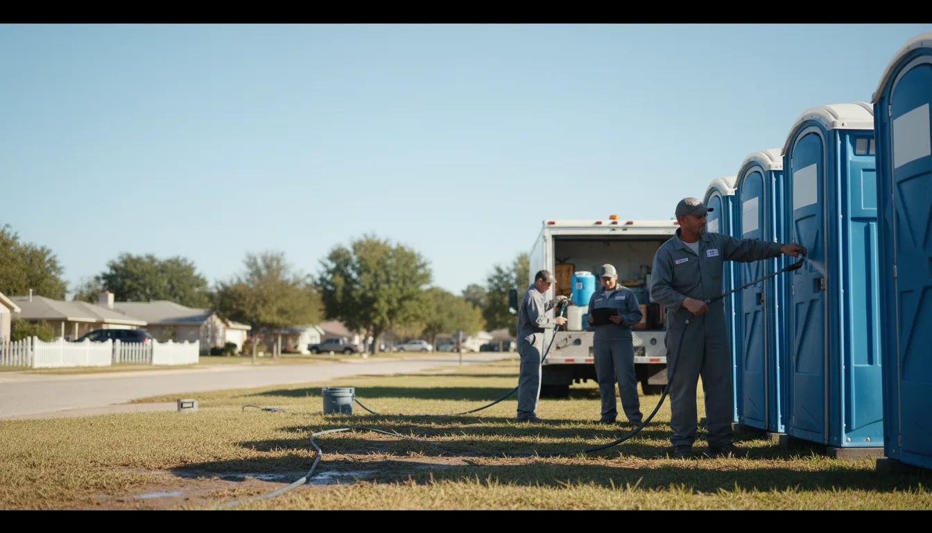 Long-Term Portable Toilet Rental in Chestnut, IL near me